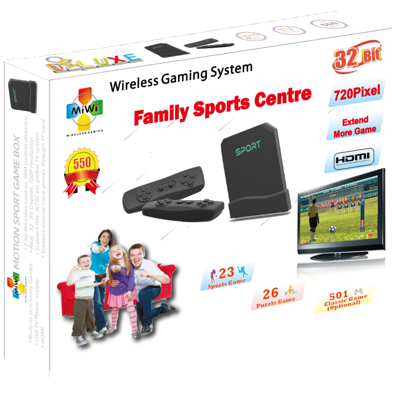32-bit BL-5002A 2.4G trådlöst sport-TV-spel