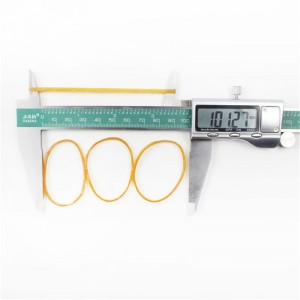 Tillverkare skräddarsyr gummiband med flera specifikationer på begäran, slitstarka, åldringsbeständiga, högelastiska gummiband för jordbruk