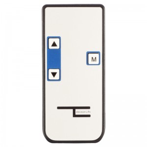 Ny 3 nycklar fabrik Industriell hushållsapparat smal BLE fjärrkontroll RF ljud fjärrkontroll volymkontroll LED-ljus fjärrkontroll