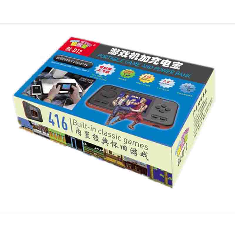 BL- D12 Power Bank + 2.8\ Handhållt spel