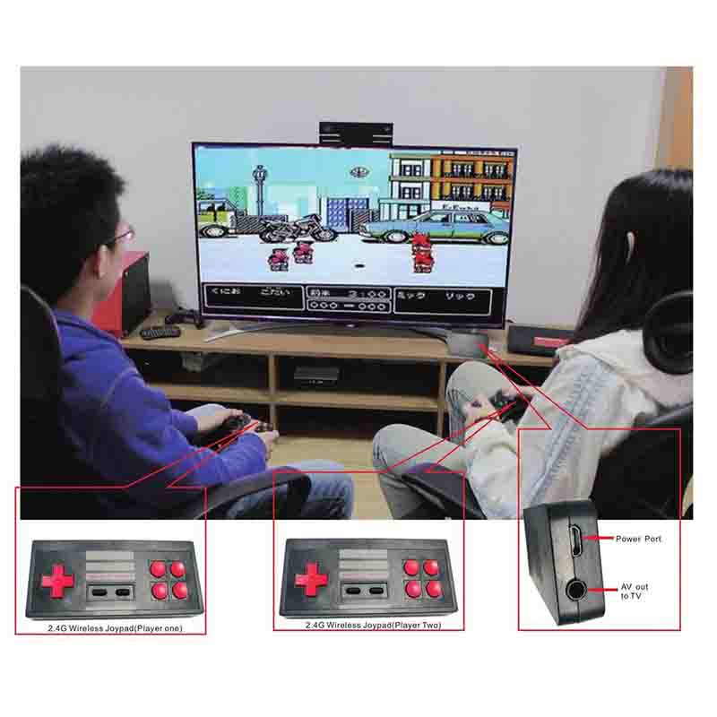 2.4G trådlöst TV-spel