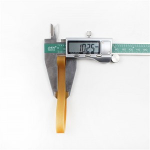 Anpassningsbart breddat och förtjockat gummiband, hög elasticitet och hög temperaturbeständig jordbruksgummiring