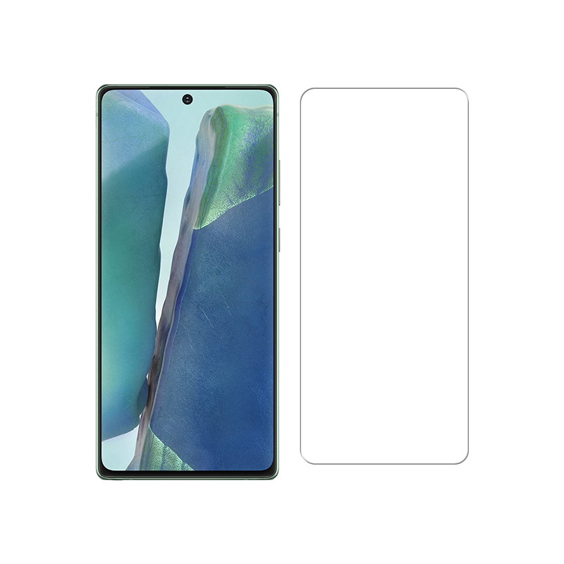 Het 9H Premium skärmfilm i härdat glas för Samsung Note 20 skärmskydd