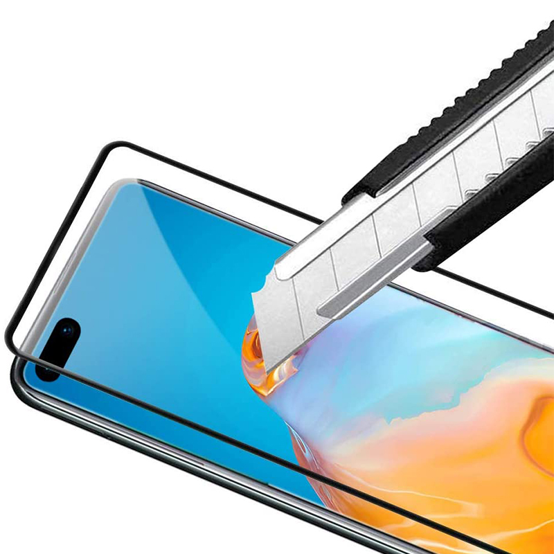 Het 9H Premium skärmfilm i härdat glas för Huawei P40 skärmskydd
