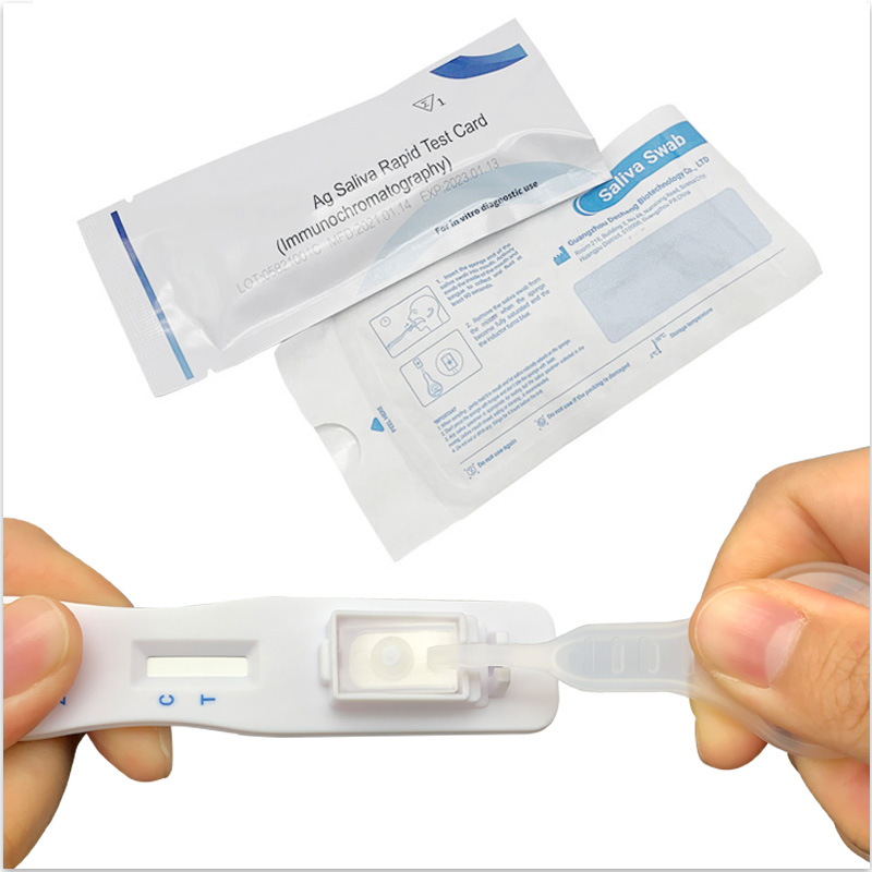 V-CHEK ™ 2019-nCoV Ag Saliv Rapid Test (Immunochromatography)