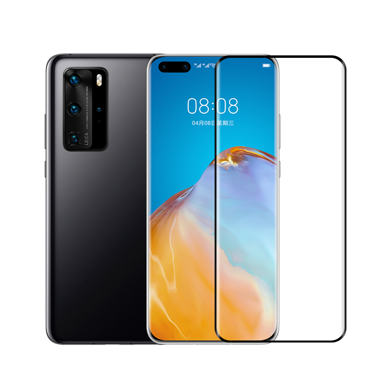 Het 9H Premium skärmfilm i härdat glas för Huawe P40 Pro skärmskydd