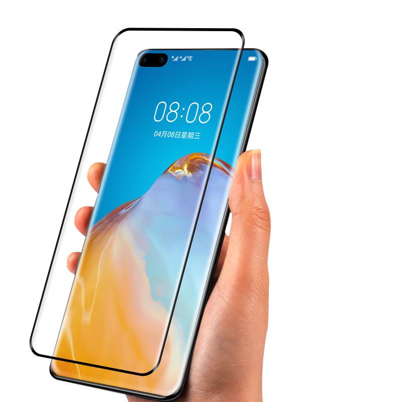 Het 9H Premium skärmfilm i härdat glas för Huawe P40 Pro skärmskydd