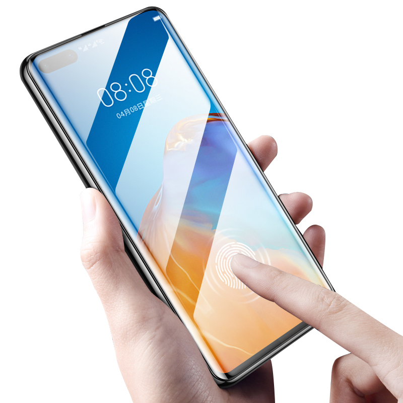 Het 9H Premium skärmfilm i härdat glas för Huawe P40 Pro skärmskydd