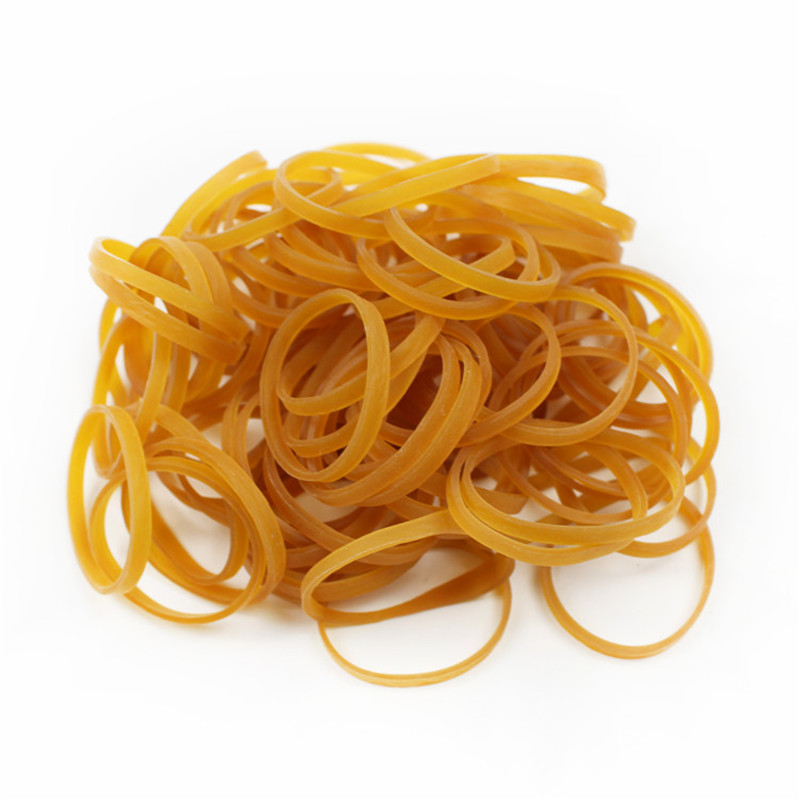 Tillverkare grossistnaturgummi gul transparent hög elasticitet och seghet krabba, hummer bindande jordbruks gummiband