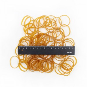 Tillverkare grossistnaturgummi gul transparent hög elasticitet och seghet krabba, hummer bindande jordbruks gummiband