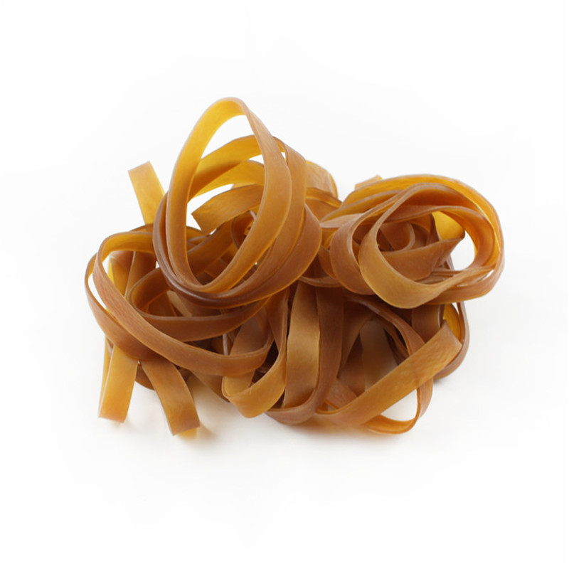 Tillverkare anpassad primär färg utvidgad gummiband druable hög temperatur och anti-aging gummiring