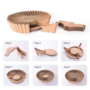 Sunlower Paper Cat Scratch Nest