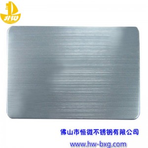 Färg Rostfritt Stål Tråddragningsbrädanr 5