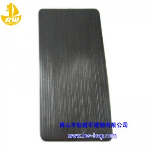 Färg Rostfritt Stål Tråddragningsbrädanr 9