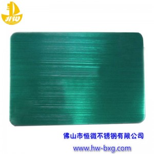 Färg Rostfritt ståltrådsdragskortnr 10