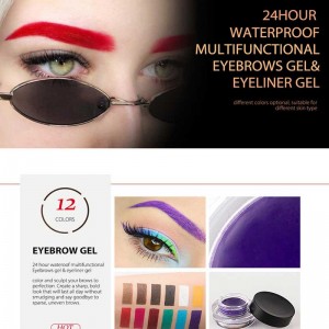 Privat etikett super vattentät ögonbrynkräm