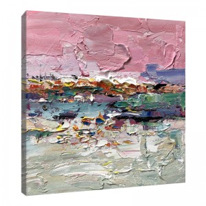 Canvas ram abstraktny design handmålade heminredning foto bild golvmålning