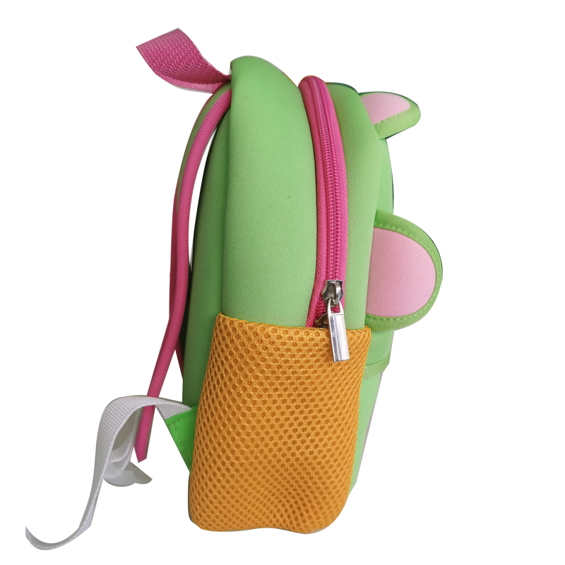 Anpassad trycktecknad lättvikt Neopren tyg Ryggsäckar Kids Shoulder Bag School Bag med Neopren Fabric