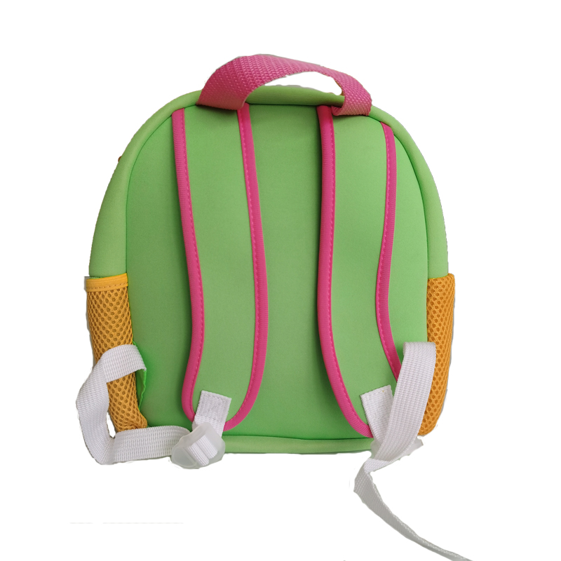 Anpassad trycktecknad lättvikt Neopren tyg Ryggsäckar Kids Shoulder Bag School Bag med Neopren Fabric