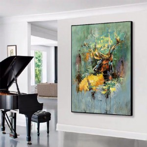 100% handmålning abstrakt anpassad canvas väggkonst bild konstverk cuadro abstracto