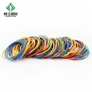 Factory Direct Sale Färg Solid Färg Hög Elastisk Kontorsband Special Gummiband