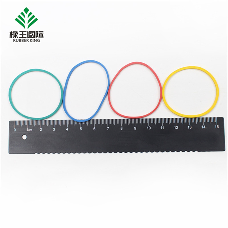 Factory Direct Sale Färg Solid Färg Hög Elastisk Kontorsband Special Gummiband
