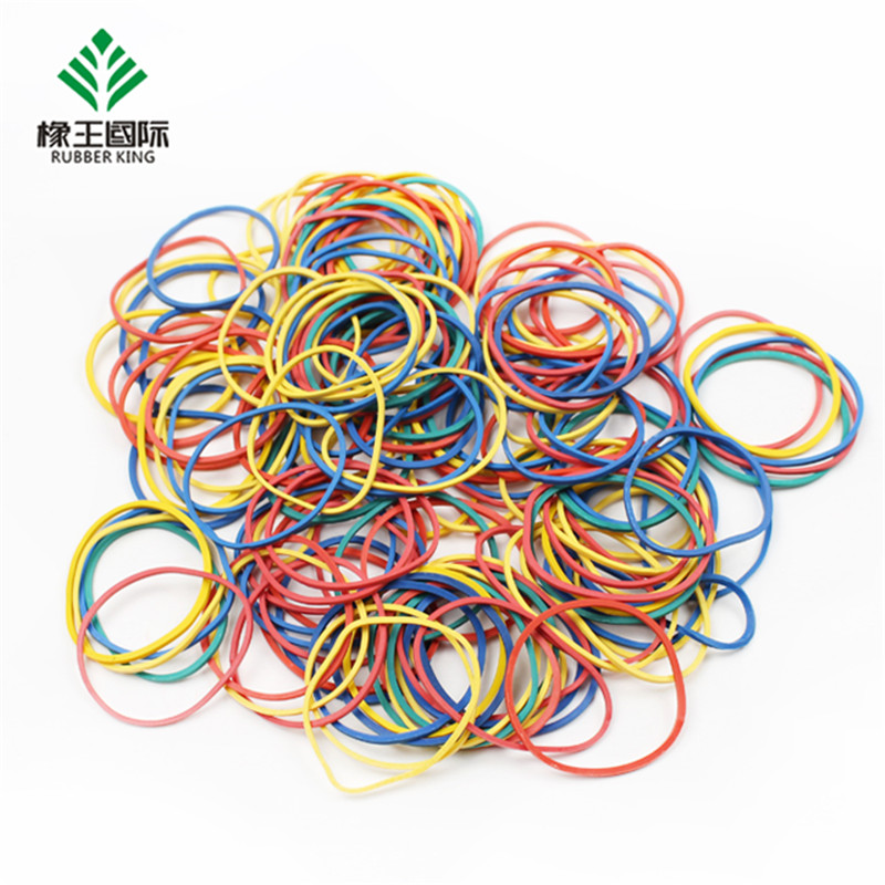 Factory Direct Sale Färg Solid Färg Hög Elastisk Kontorsband Special Gummiband