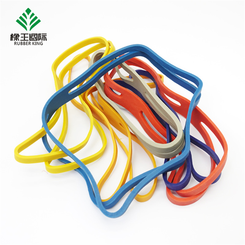 Tillverkare Custom Color Solid Färg Hög elasticitet, Säker och miljövänlig Naturgummiband för resor