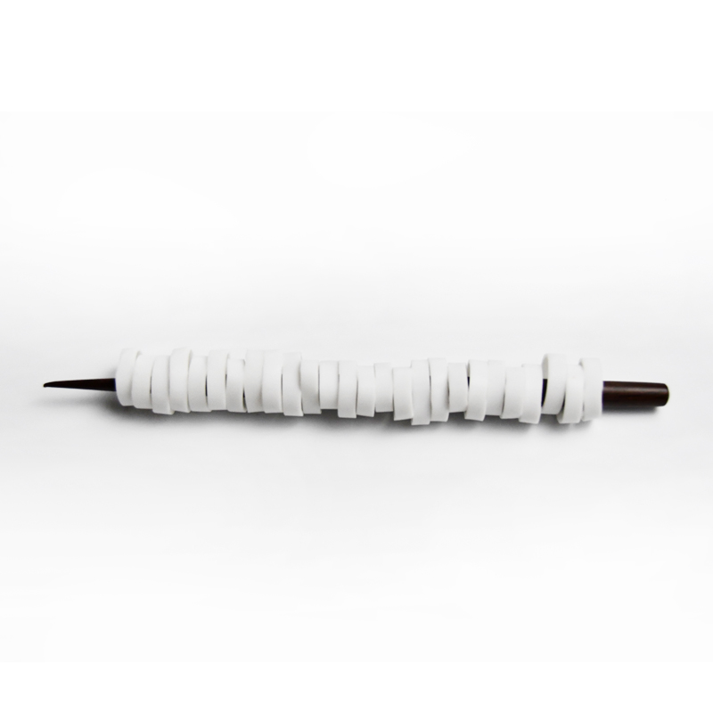 Fabriksanpassad Partihandel Vit Hög Elasticitet Anti-Aging Data Cable Strapping Ring