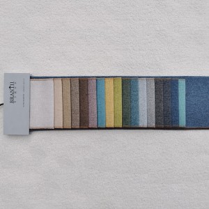 Piece Dye Bomull och linne Fabric BNT1810