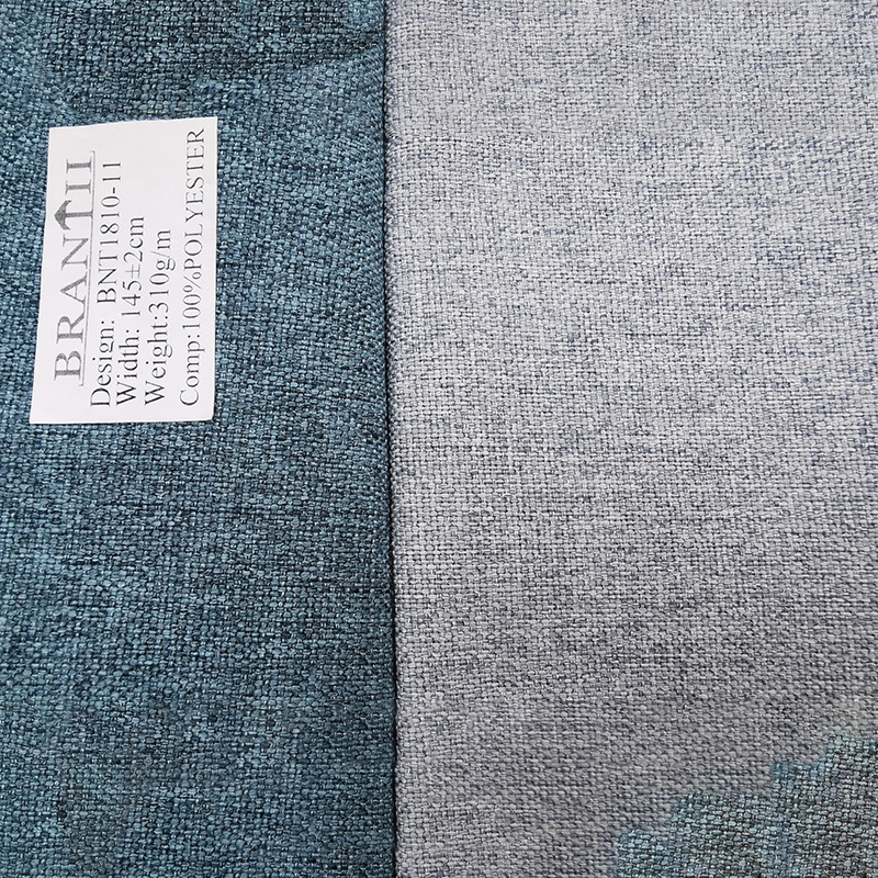 Piece Dye Bomull och linne Fabric BNT1810
