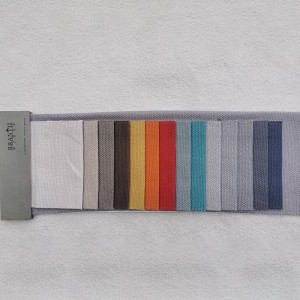 Garnfärgad bomullslinne tyg BNT1902