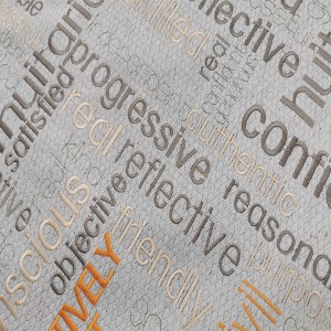 Broderat bomullslinne tyg BNT6863