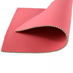 Miljövänligt Tyg Vattentät Gummi Polyesterkloropren Neoprenband till sublimatpåse Kosmetisk Lycra Nylon Spandex Fabric