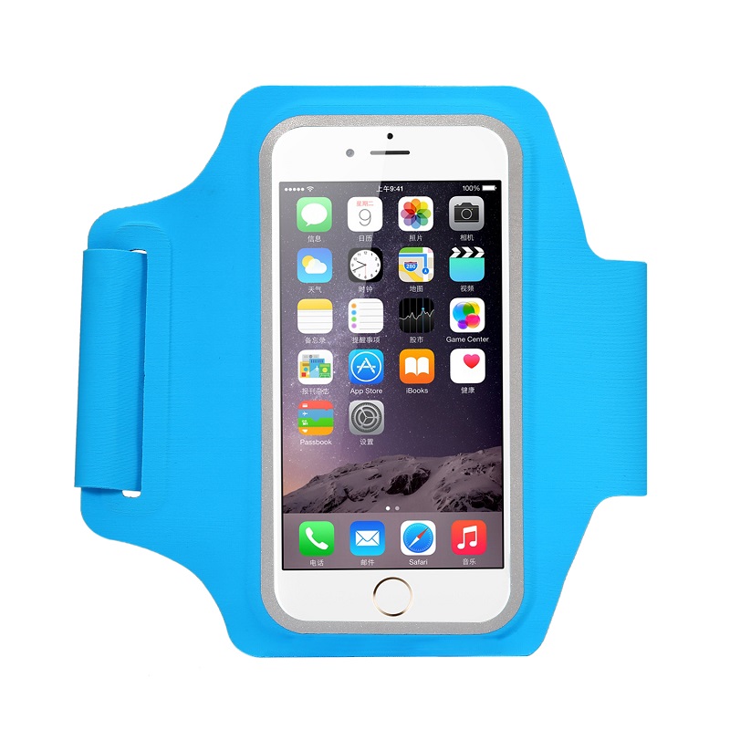 Sport Mobiltelefonhållare till iPhone X XR 11 Armband Brassard Sport Smartphone Mobiltelefon Väska för att köra jogging gym armband