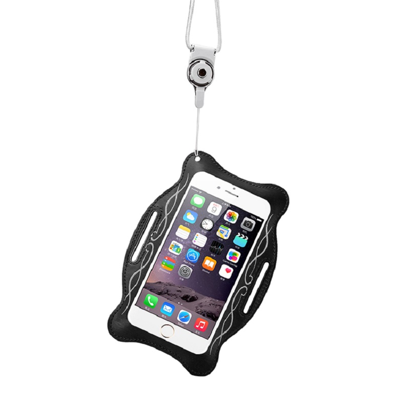 UNISEX SPORT ARM Väskor mednyckelhållare Andbar armband Vattentät Mobiltelefon Armpåse Paket Utomhus Armband Väska