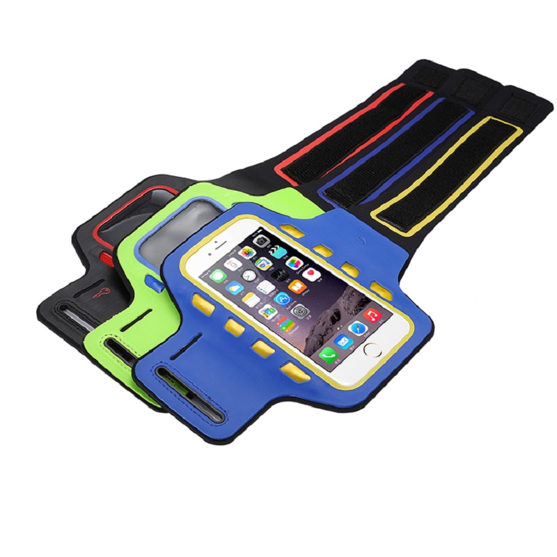 Reflekterande LED Running Armband Arm Band Case för Samsung Galaxy S4