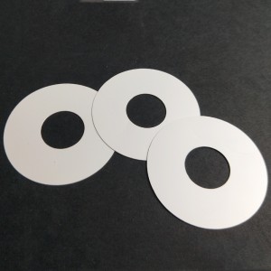0,2 mm rund reflekterande papper Vit slät reflekterande film