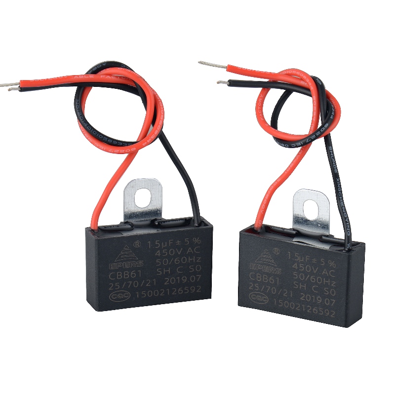 1.5UF 450V 50/60Hz SH C S0 CBB61 Kondensator för fläkt