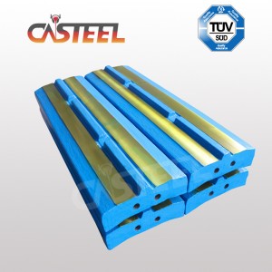 Hög krom, martensit med keramisk blåsbar för Kleemann MR110, MR122, MR130 slagkrossare