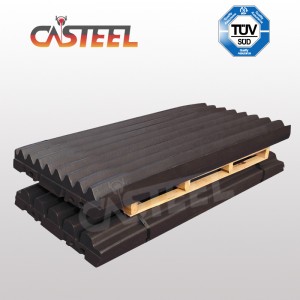 Hög Maganesiska Quarry Jaw-plattor för C145.C150 Jaw-kross