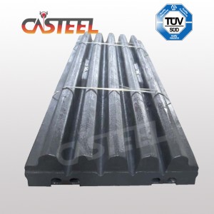 Sandvik CJ411 (JM1211) CJ412 CJ612, CJ615 Käftplattor