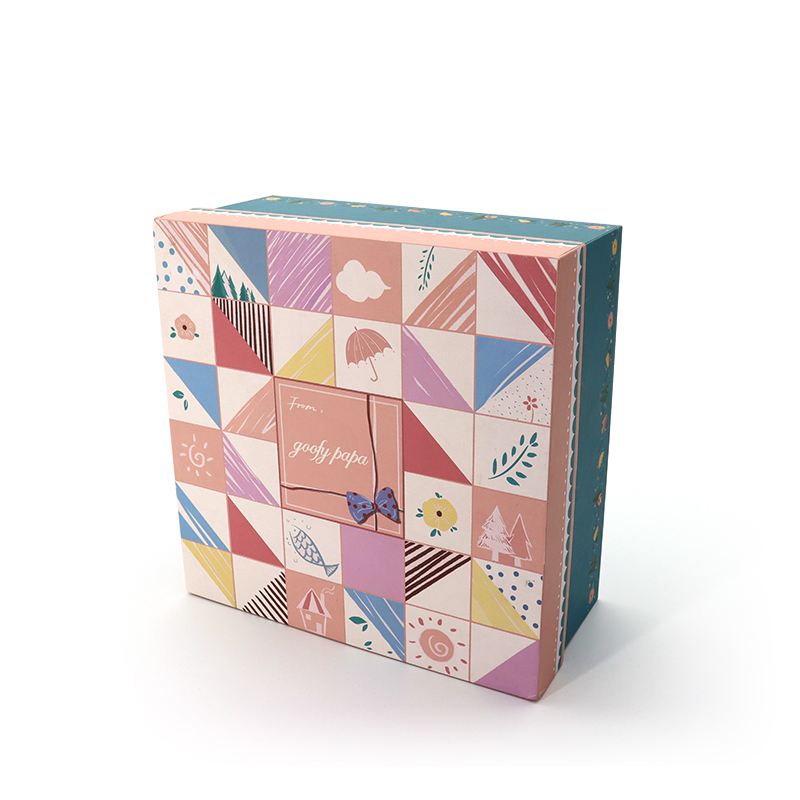 Partihandel Papper Kartong Logo Tryckt 2 Styck Shaped Essential Oljepapper Förpackning Lyxbox Present