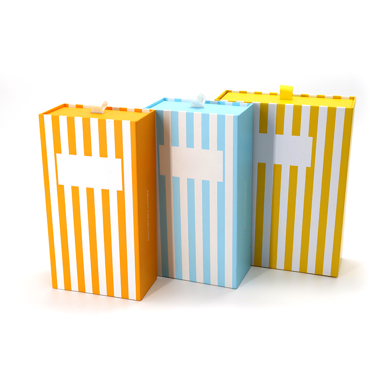 Partihandel Custom Logo Rigid Sliding Out Parfymflaska Lådan Presentförpackning Smycken Retail Box