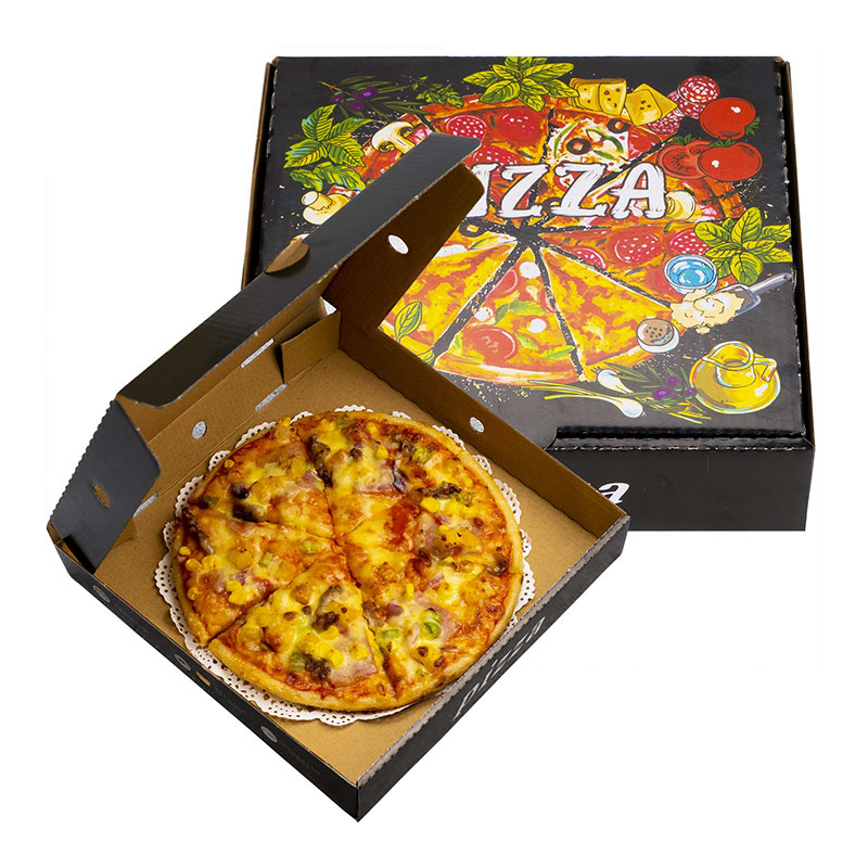 Billiga Custom Logo Printing Design Paper Pizza Box