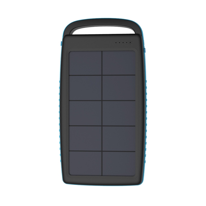 Amazon Vattentät Dual Solar Outdoor Charger Portable Power Bank för vandring och resor