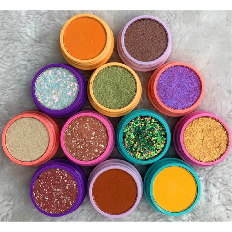 ögonskugga glitter
