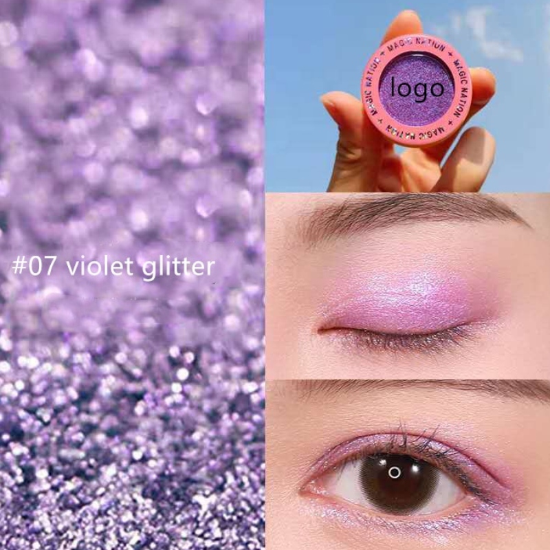 ögonskugga glitter