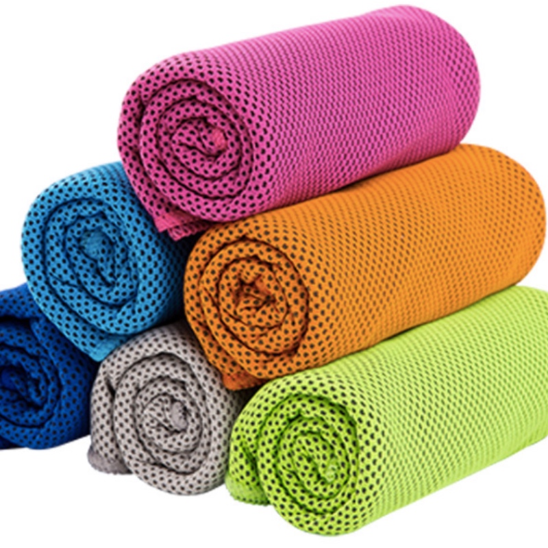 Män eller Kvinnor Kylhanddukar Is Sport Kylhandduk Mikrofiber Kallhandduk för Yoga Gym Travel Camping Outdoor