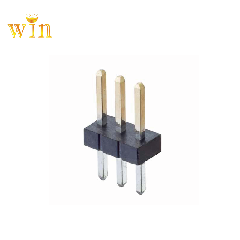 2.54mm Pitch 180 ° Dip Single Row 2P ~ 40P Pin Header